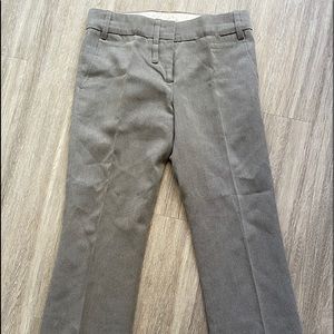 Katayone Adeli Vtg Gray Cotton Dress Pants